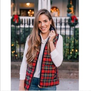 Plaid Vest